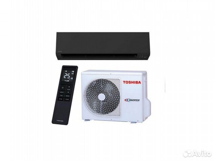 Сплит-системы Toshiba с монтажом