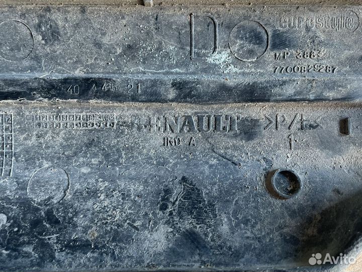 Заглушка сидения Renault Меган 97-й