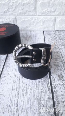 Мужской кожаный ремень diesel