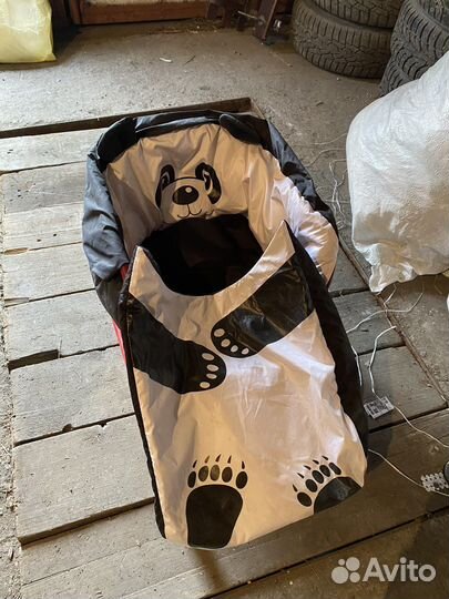 Детские санки с колесами