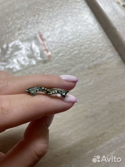Серебряные серьги
