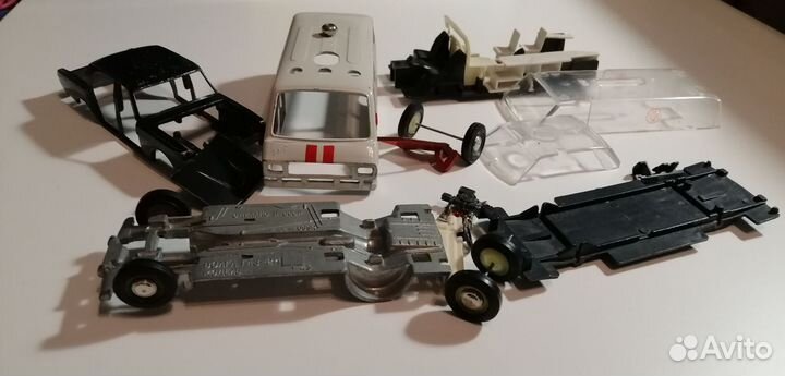 Детали для моделей советских машин Волга, raf