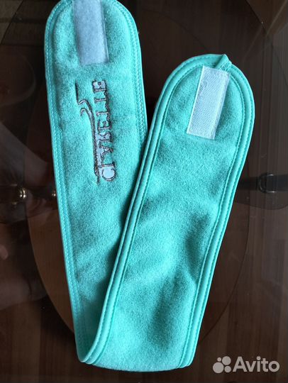 Повязка для волос на липучке Clarette мятный