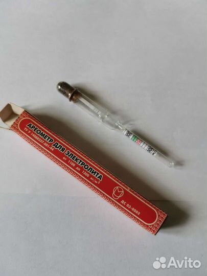 Ареометр для электролита тосола