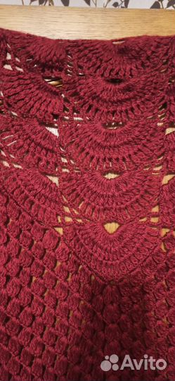 Шаль ручной работы
