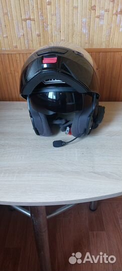 Мотошлем модуляр Shoei Neotec(M) с гарнитурой sena