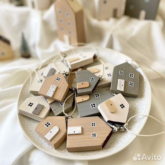 Гирлянда новогодняя игрушка заготовка