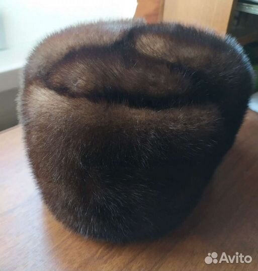Мужская меховая норковая шапка