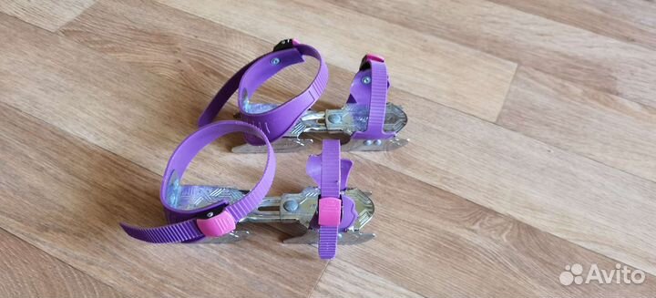 Детские раздвижные двухполосные коньки Nordway