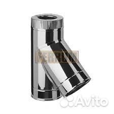 Сендвич-тройник 135* (430/0,8мм +нерж) d150x210 Ф