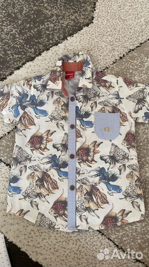 Рубашка для мальчика 92 98