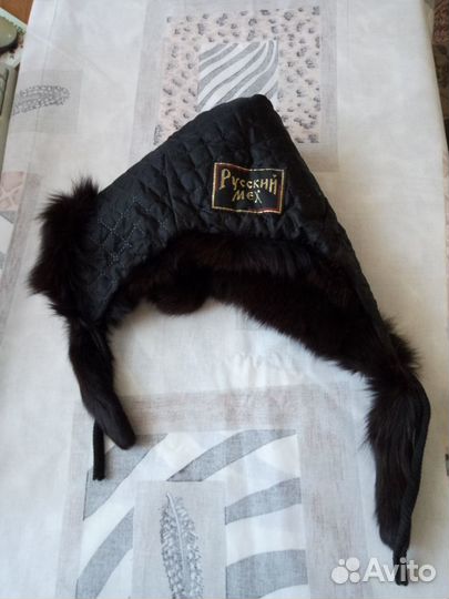 Шапка меховая для дев