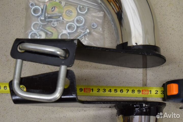 Toyota Rav-4 1994г. пороги трубы новые