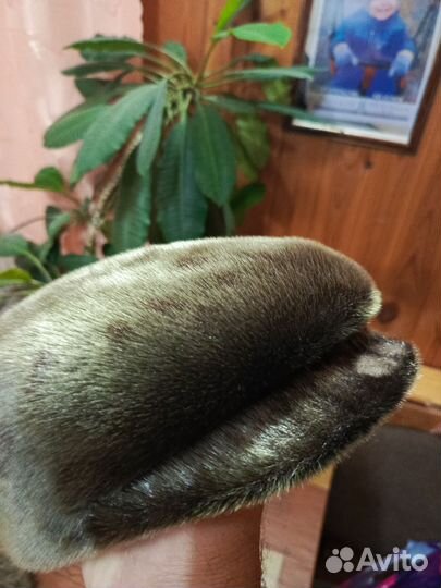 Мужская меховая кепка