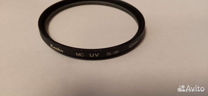 Фильтр uv kenko для объектива 62 mm