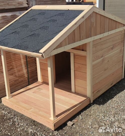 Будка для собаки утепленная