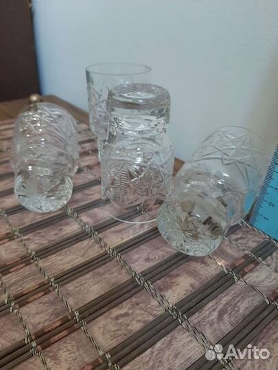 Стопки хрустальные 4шт