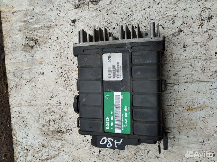 Блок управления двигателем audi 80