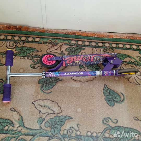 Самокат детский двухколесный бу