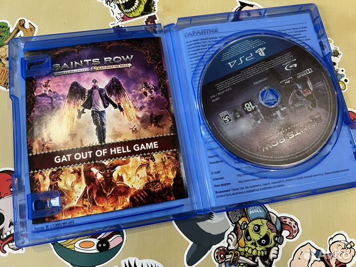 Диск Saints Row Playstation