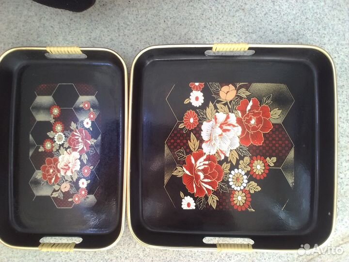 Подносы, набор из 2-х штук, Япония