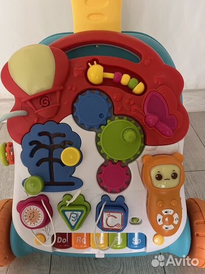 Ходунки каталка детские 2 в 1