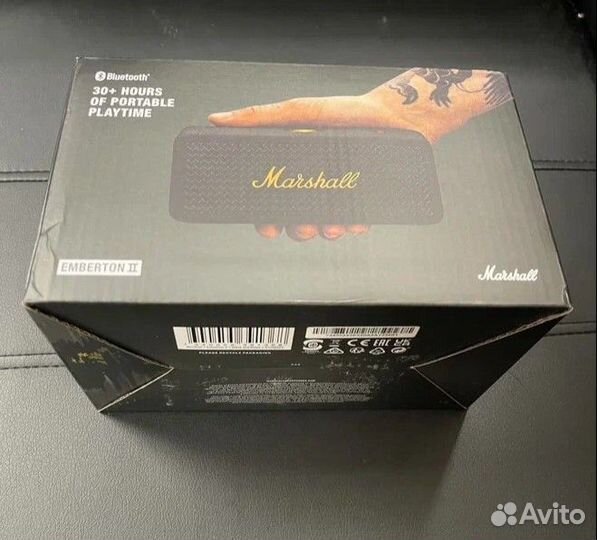 Беспроводная портативная колонка Marshall emberton