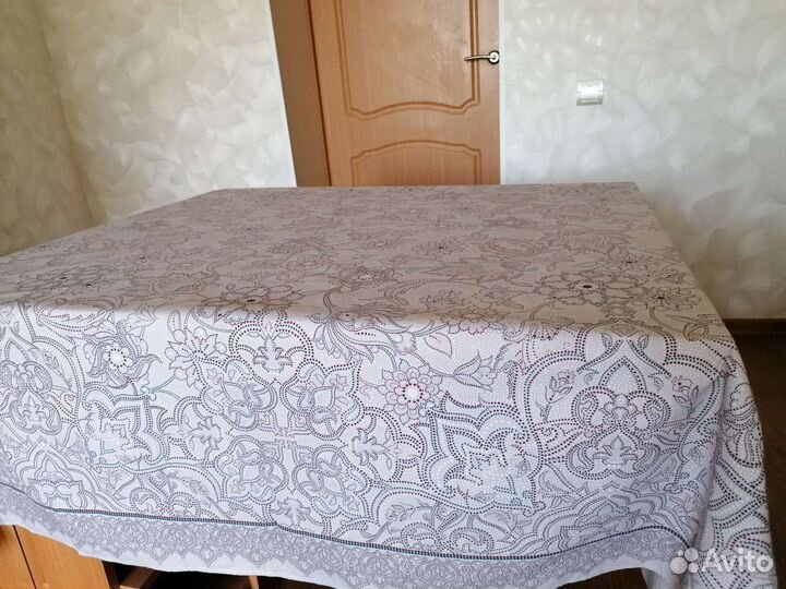 Скатерть из рогожки