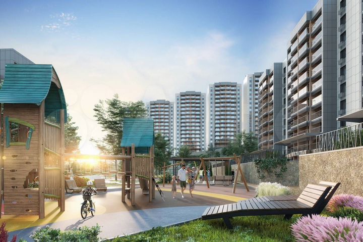 3-к. квартира, 60,4 м², 15/16 эт.