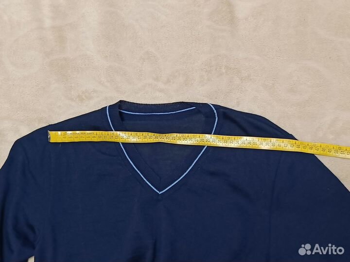 Джемпер мужской Русский трикотаж р.48/50 синий