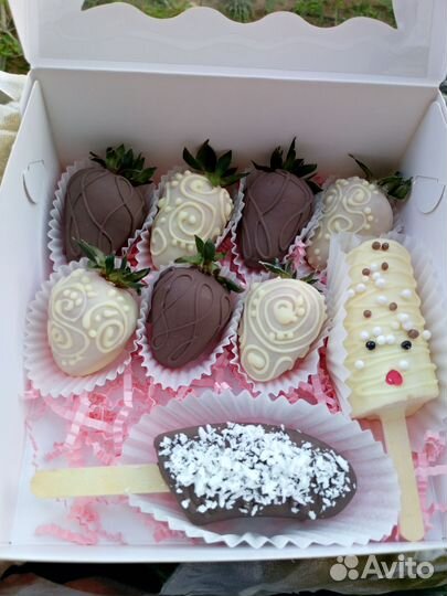 Сладкий букет из шоколада