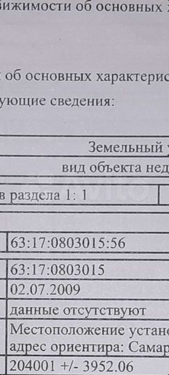 Участок 20,7 га (СНТ, ДНП)