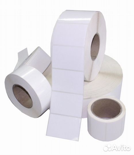 Термоэтикетки полипропиленовые с риббоном