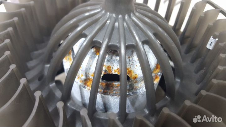 Мотор печки в сборе на Mercedes-Benz W220/W215