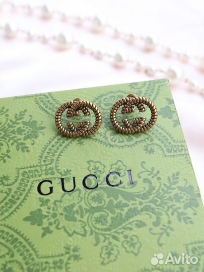 Серьги Gucci