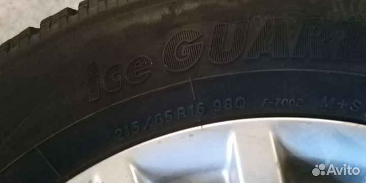 Колеса зимние Nissan x-trail 16 Yokohama 215/65/16