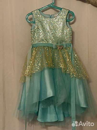 Платье нарядное на выпускной 116 праздник садик