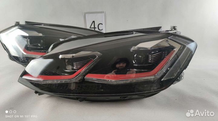 Фары на volkswagen golf 7 5G1 full LED GTI