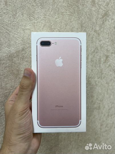Оригинальная коробка iPhone 7 plus Rose Gold