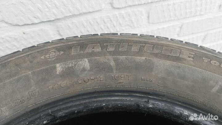 Michelin Latitude Tour 265/60 R18 109T