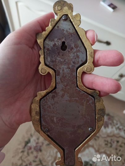 Антикварный настенный подсвечник