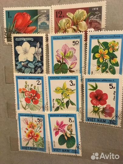 Иностранные почтовые марки