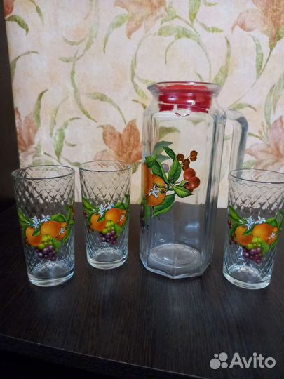 Графин + 3стакана