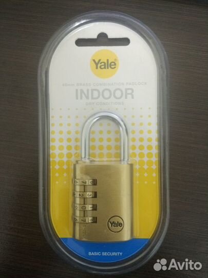 Кодовый навесной замок yale Y150/40