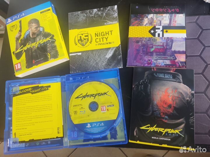Cyberpunk 2077 ps4 диск