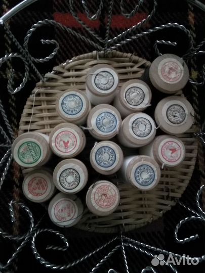 Катушки ниток СССР