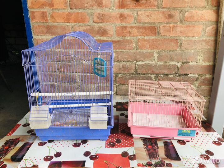 Клетки для попугая и грызунов