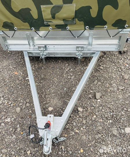 Оцинкованный прицеп Трейлер 3.5х1.5 м