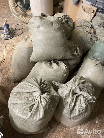 Опилки буковые