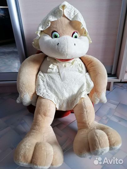 Мягкая игрушка-подушка черепаха 75см